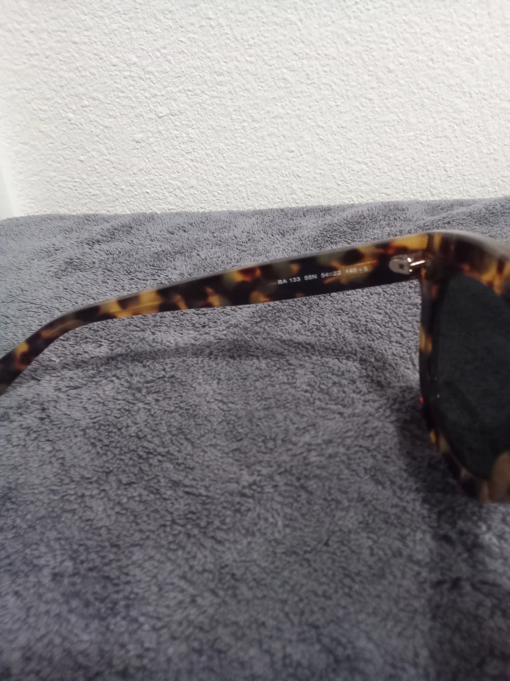 Balenciaga Tortoiseshell Round Sunglasses with Dark Lenses